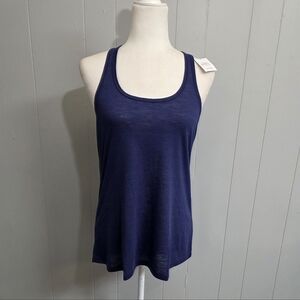 Sexy Basics Blue Racerback Tank Top Size S